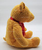 Ty Beanie Buddy Poopsie the Yellow Bear with Red Ribbon Plush 2001