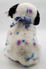 Ty Beanie Buddy Dizzy the Dalmatian with Purple and Blue Spots Plush 2002