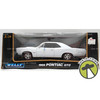 Welly 1966 Pontiac GTO 1:18 Scale White Metal Die-Cast Vehicle Item No 9856W