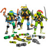 Tales of the Teenage Mutant Ninja Turtles Mix N Match Turtles Figure 4 Pack