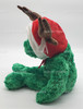 Ty Beanie Buddy 2002 Holiday Teddy Bear with Reindeer Antlers Plush