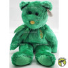Ty Beanie Buddy Wattlie the Bear with Green Ribbon Plush 2002