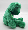 Ty Beanie Buddy Wattlie the Bear with Green Ribbon Plush 2002