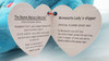 Ty Beanie Baby Minnesota Lady's Slipper the Bear Bright Blue Plush