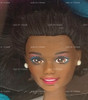 Birthday Barbie African American Barbie Doll In Aqua Fashion 1993 Mattel #11334