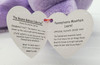 Ty Beanie Baby Pennsylvania Mountain Laurel the Bear Purple Plush