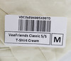 VeeFriends Classic T-Shirt Cream Size M