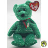 Ty Beanie Baby Decade the Bear Green Version Plush 2003