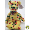 Ty Beanie Baby Piñata the Bear with Black Nose Plush 2003