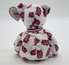 Ty Beanie Baby Jack the Bear with Black Nose UK Flags Plush 2003