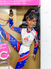 Olympic Gymnast Barbie African American 1995 Mattel 15124