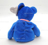 Ty Beanie Baby Clubby the Bear Dark Blue Plush 1998