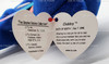 Ty Beanie Baby Clubby the Bear Dark Blue Plush 1998