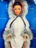 Eskimo Barbie Doll Dolls of the World Collection Second Edition 1990 Mattel 9844