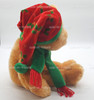 Ty Beanie Buddy 2003 Holiday Teddy Bear with Green Scarf Plush