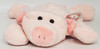 Ty Pillow Pals Oink the Pig with Pink Ribbon Plush