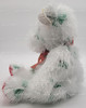 Ty Punkies Santa Claws the Bear with Orange and Green Ribbon Plush