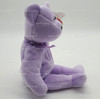 Ty Beanie Baby I Love Georgia the Bear with Purple Ribbon Plush 2004