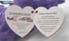 Ty Beanie Baby Denny Hamlin #11 the Bear Nascar Purple FedEx Express Plush 2007
