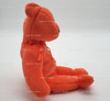 Ty Beanie Baby I Love California the Bear with Orange Ribbon Plush