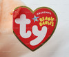Ty Beanie Baby Ohio Scarlet Carnation Bear Plush 2005