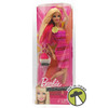 Barbie Fashionista Barbie Doll In Hot Pink Dress Blonde 2012 Mattel X7868
