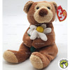 Ty Beanie Baby Bloomfield the Bear Holding Daisy Plush 2005