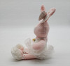 Ty Beanie Baby Pique the Bunny with Ballerina Outfit Plush 2005