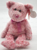 Ty Beanie Baby Smitten the Bear with Pink Nose Plush