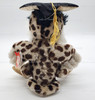 Ty Attic Treasure Socrates the Owl with Graduation Cap Jointed Plush