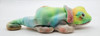 Ty Beanie Baby Rainbow the Chameleon with Tongue Tie Dye Plush 1998