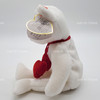 Ty Beanie Baby Truly the Bear Valentine's Day Plush 2004
