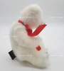 Ty Attic Treasures Amoré the Bear with Red Ribbon Jointed and Poseable Plush
