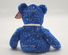 Ty Beanie Baby Decade the Bear Dark Blue Plush 2003