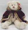 Ty Attic Treasures Gem the Bear with Red Gown Jointed and Poseable Plush