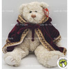 Ty Attic Treasures Gem the Bear with Red Gown Jointed and Poseable Plush