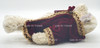 Ty Attic Treasures Gem the Bear with Red Gown Jointed and Poseable Plush