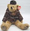 Ty Attic Treasures Isabella the Bear with Cheetah Print Hat and Jacket Plush