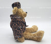 Ty Attic Treasures Isabella the Bear with Cheetah Print Hat and Jacket Plush