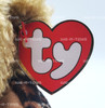 Ty Attic Treasures Isabella the Bear with Cheetah Print Hat and Jacket Plush