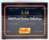 1969 Ford Torino Talladega Die Cast Car Maisto 31616