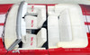 1972 Chevrolet Chevelle SS454 Red with Two White Stripes Die Cast Maisto 31892