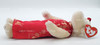 Ty Attic Treasures Mei Li with Red Flower Pattern Dress Plush