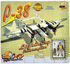 P-38 Lightning Interceptor WWII The Ultimate Soldier Xtreme Detail Plane and Fig