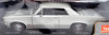 1964 Pontiac GTO Silver Metal Die Cast Car Sun Star 01821