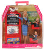 Teacher Barbie & Students Tommy & Kelly Dolls & Class Playset 2000 Mattel 28371