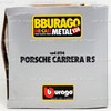 Porsche Carrera RS Die Cast Metal Car BBurago 0114