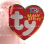 Ty Beanie Babies One-of-a-Kind Hand-Drawn Cure the Bear Plush 2003