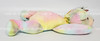 Ty Pillow Pals Sherbet the Bear Tie Dye Plush 1998 Version