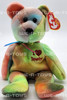 Ty Beanie Baby I Love Denver the Bear Tie Dye Plush 2004